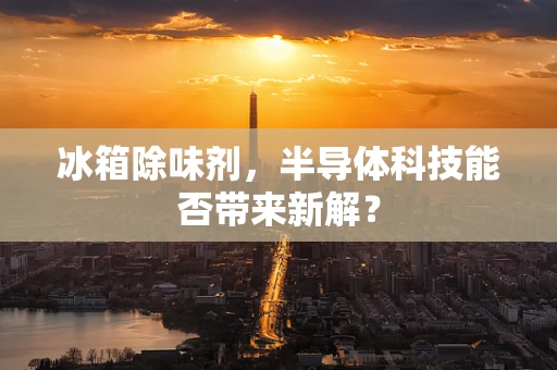 冰箱除味剂，半导体科技能否带来新解？