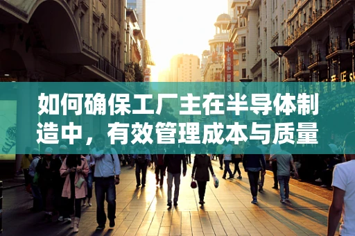 如何确保工厂主在半导体制造中，有效管理成本与质量？