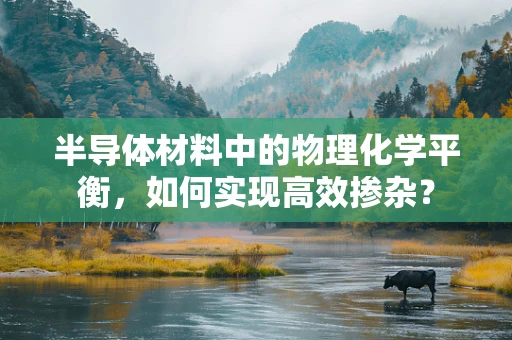半导体材料中的物理化学平衡，如何实现高效掺杂？