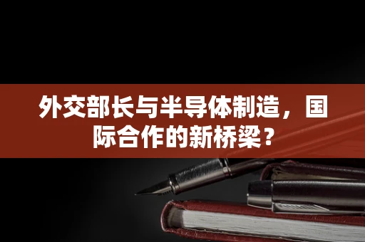 外交部长与半导体制造，国际合作的新桥梁？
