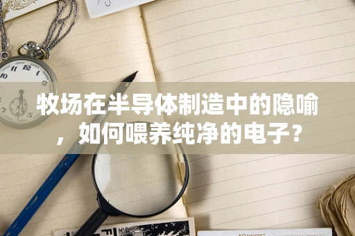 牧场在半导体制造中的隐喻，如何喂养纯净的电子？