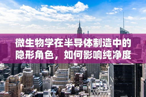 微生物学在半导体制造中的隐形角色，如何影响纯净度与产品质量？