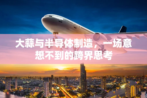 大蒜与半导体制造，一场意想不到的跨界思考