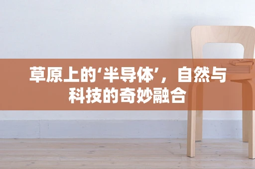 草原上的‘半导体’，自然与科技的奇妙融合