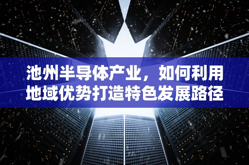 池州半导体产业，如何利用地域优势打造特色发展路径？