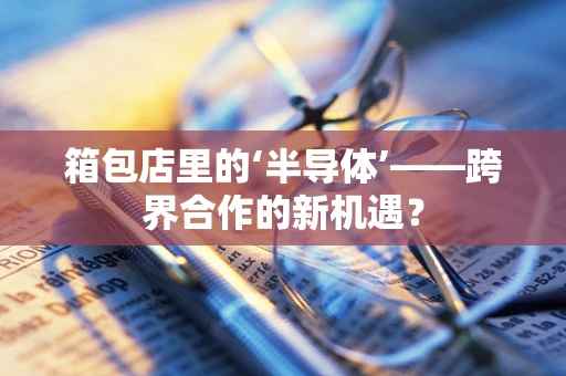 箱包店里的‘半导体’——跨界合作的新机遇？