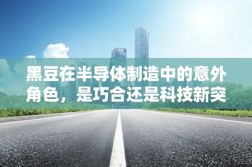 黑豆在半导体制造中的意外角色，是巧合还是科技新突破？