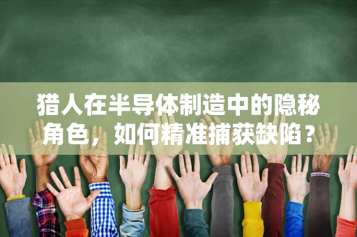 猎人在半导体制造中的隐秘角色，如何精准捕获缺陷？