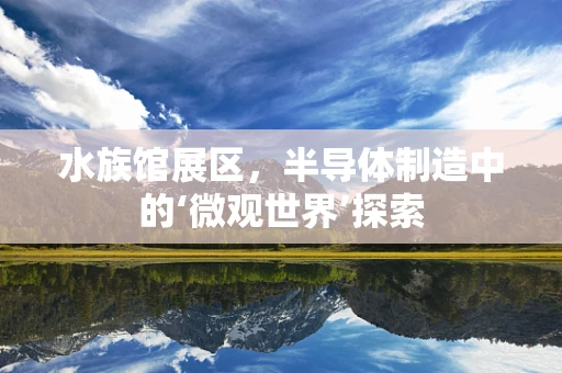 水族馆展区，半导体制造中的‘微观世界’探索