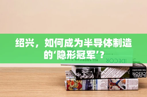 绍兴，如何成为半导体制造的‘隐形冠军’？