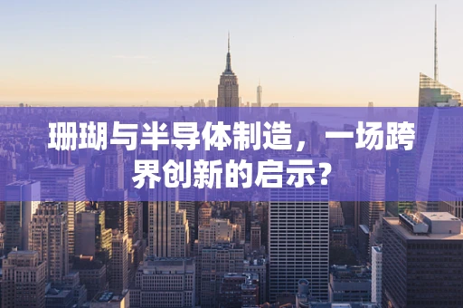 珊瑚与半导体制造，一场跨界创新的启示？