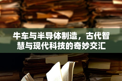 牛车与半导体制造，古代智慧与现代科技的奇妙交汇