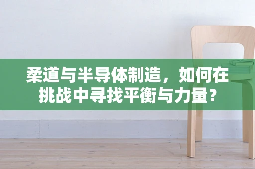 柔道与半导体制造，如何在挑战中寻找平衡与力量？