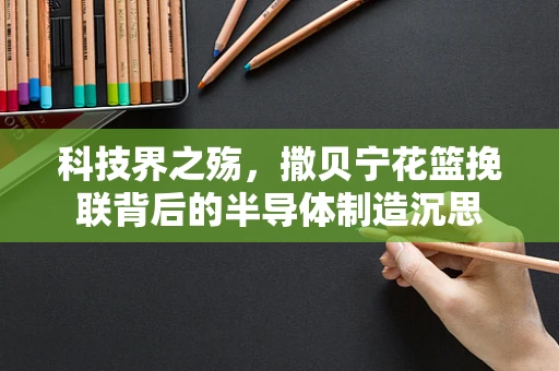 科技界之殇，撒贝宁花篮挽联背后的半导体制造沉思