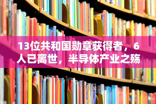 13位共和国勋章获得者，6人已离世，半导体产业之殇与传承之思