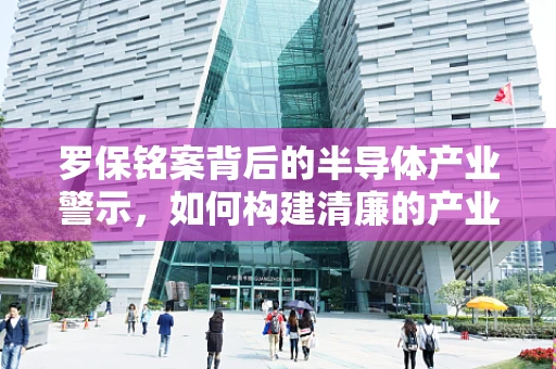 罗保铭案背后的半导体产业警示，如何构建清廉的产业环境？