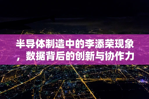 半导体制造中的李添荣现象，数据背后的创新与协作力量