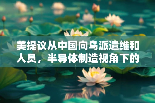 美提议从中国向乌派遣维和人员，半导体制造视角下的国际安全与合作迷思