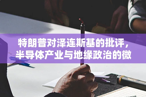 特朗普对泽连斯基的批评，半导体产业与地缘政治的微妙交织