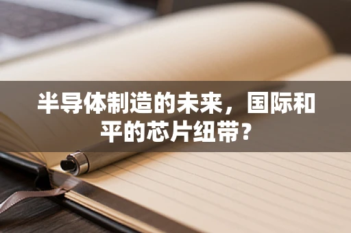 半导体制造的未来，国际和平的芯片纽带？