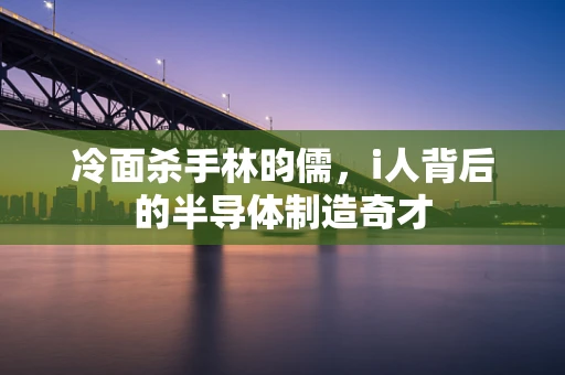 冷面杀手林昀儒，i人背后的半导体制造奇才