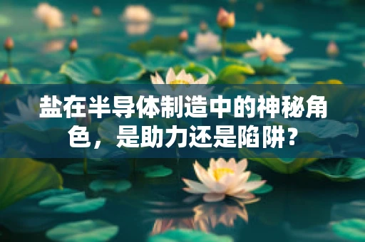 盐在半导体制造中的神秘角色，是助力还是陷阱？