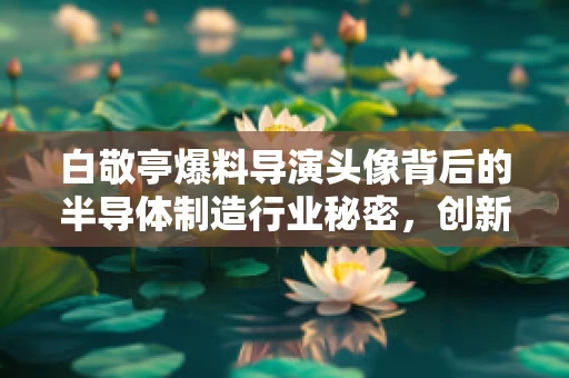 白敬亭爆料导演头像背后的半导体制造行业秘密，创新与角色扮演的微妙平衡