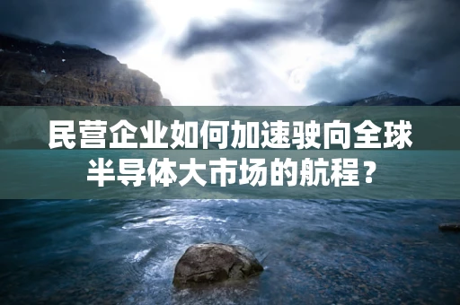民营企业如何加速驶向全球半导体大市场的航程？