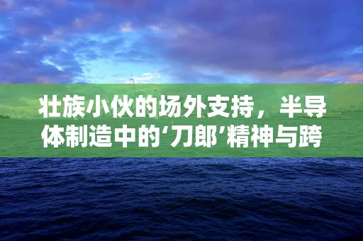 壮族小伙的场外支持，半导体制造中的‘刀郎’精神与跨界共鸣