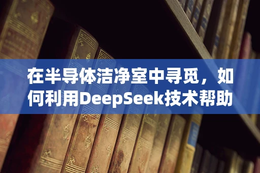 在半导体洁净室中寻觅，如何利用DeepSeek技术帮助一位女士找回遗失的金项链？