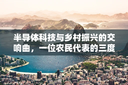半导体科技与乡村振兴的交响曲，一位农民代表的三度掌声