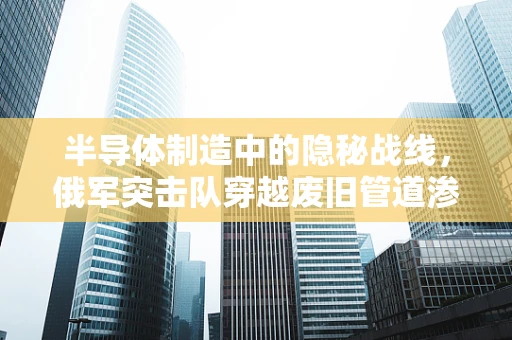 半导体制造中的隐秘战线，俄军突击队穿越废旧管道渗透苏贾的启示
