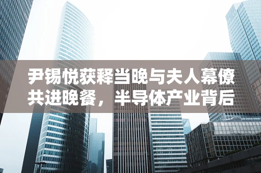 尹锡悦获释当晚与夫人幕僚共进晚餐，半导体产业背后的政治与商业交织