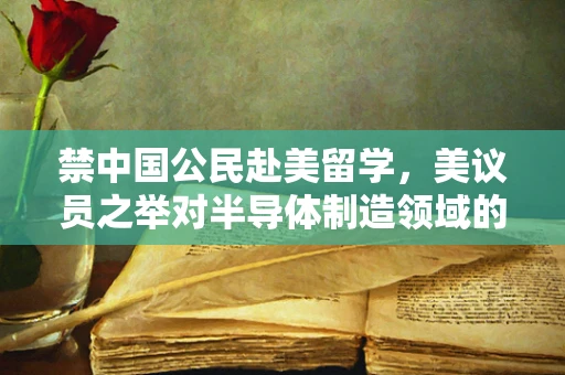 禁中国公民赴美留学，美议员之举对半导体制造领域的影响与思考