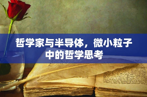 哲学家与半导体，微小粒子中的哲学思考