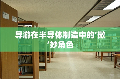 导游在半导体制造中的‘微’妙角色