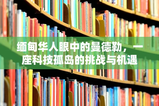 缅甸华人眼中的曼德勒，一座科技孤岛的挑战与机遇