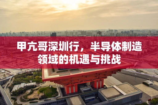 甲亢哥深圳行，半导体制造领域的机遇与挑战