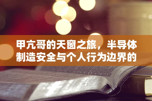 甲亢哥的天窗之旅，半导体制造安全与个人行为边界的反思