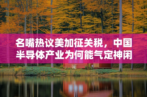 名嘴热议美加征关税，中国半导体产业为何能气定神闲？