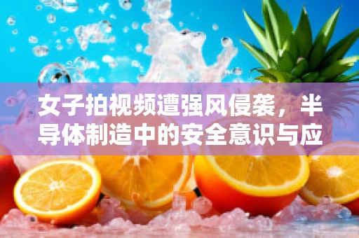 女子拍视频遭强风侵袭，半导体制造中的安全意识与应急措施