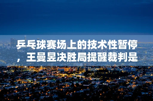 乒乓球赛场上的技术性暂停，王曼昱决胜局提醒裁判是对方得分引发的半导体制造领域思考