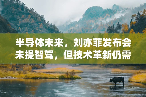 半导体未来，刘亦菲发布会未提智驾，但技术革新仍需智行
