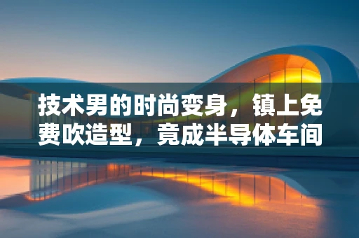 技术男的时尚变身，镇上免费吹造型，竟成半导体车间的新风尚？