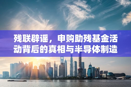 残联辟谣，申购助残基金活动背后的真相与半导体制造行业的警示