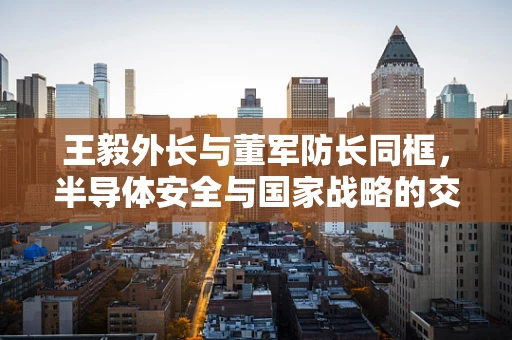 王毅外长与董军防长同框，半导体安全与国家战略的交汇点