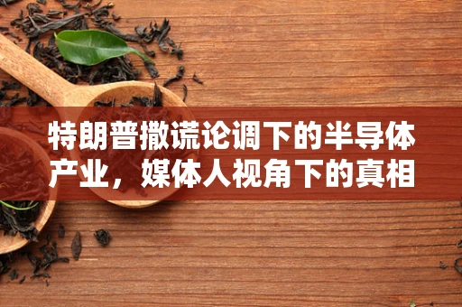 特朗普撒谎论调下的半导体产业，媒体人视角下的真相与挑战