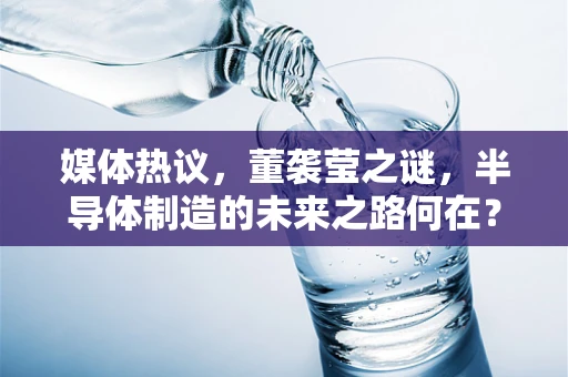 媒体热议，董袭莹之谜，半导体制造的未来之路何在？