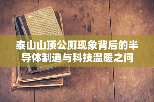 泰山山顶公厕现象背后的半导体制造与科技温暖之问