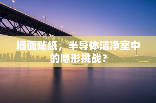 墙面贴纸，半导体洁净室中的隐形挑战？